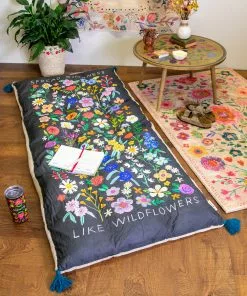 Natural Life Faux Fur Lounge Bed Roll