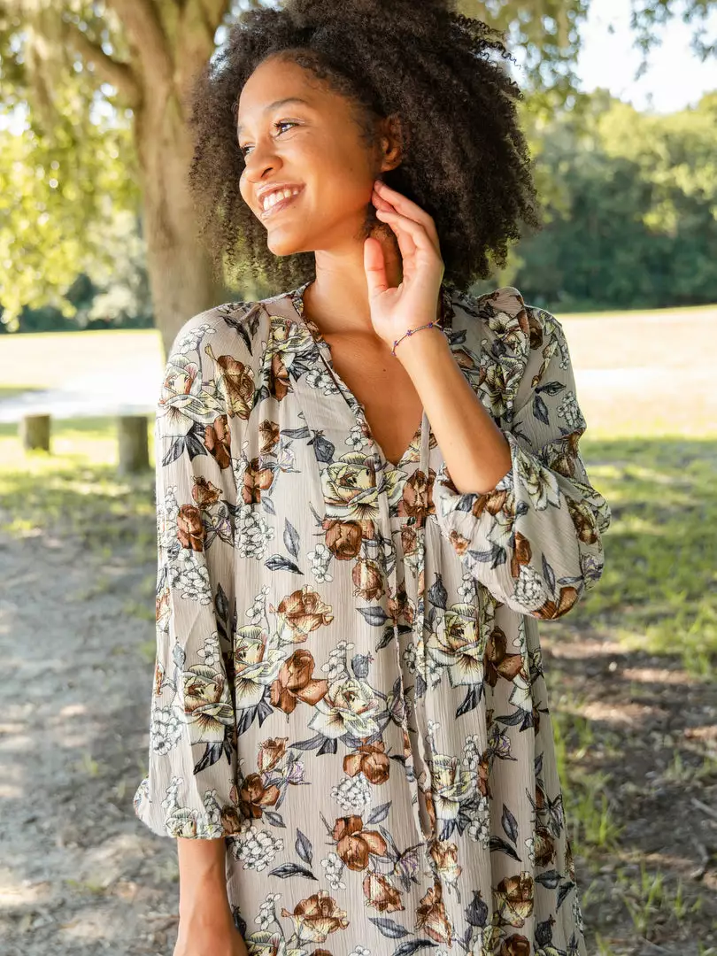 Natural Life CLOTHES Rowan Side Slit Midi Dress 13 Natural Life CLOTHES Rowan Side Slit Midi Dress