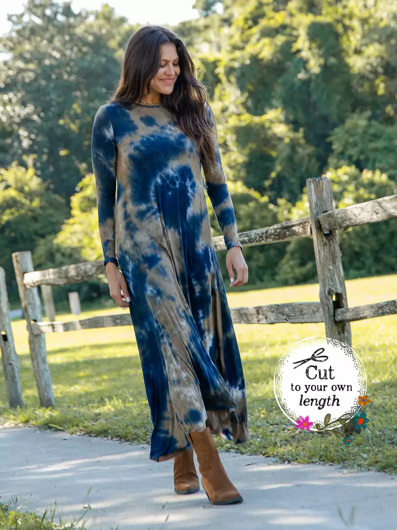 Natural Life Stevie Knit Tie-Dye Maxi 19 Natural Life Stevie Knit Tie-Dye Maxi