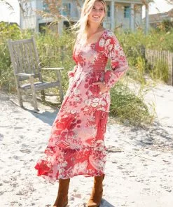 Natural Life CLOTHES Daria Smocked Maxi Dress 17 Natural Life CLOTHES Daria Smocked Maxi Dress