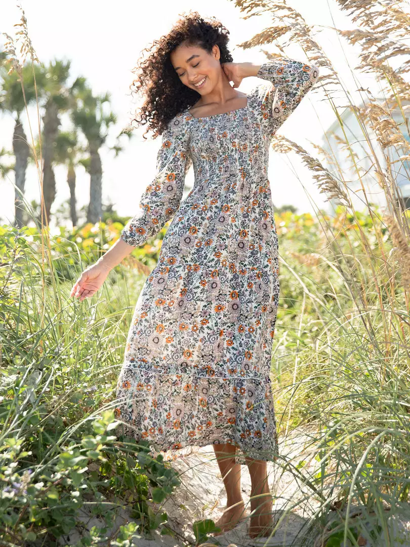 Natural Life CLOTHES Daria Smocked Maxi Dress 7 Natural Life CLOTHES Daria Smocked Maxi Dress