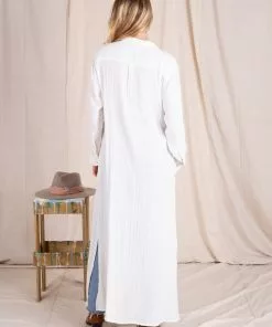 Natural Life Beach & Outdoors The Drew Gauze Shirtdress