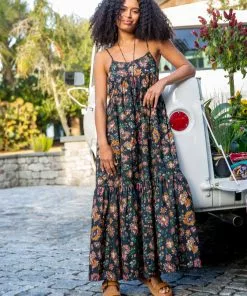 Natural Life Journey Boho Maxi Dress