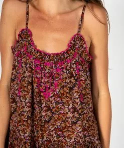 Natural Life Embroidered Harley Midi Dress NEW & TRENDING