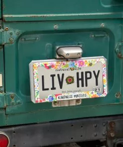 Natural Life License Plate Frame