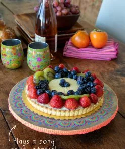 Natural Life Musical Cake Stand HOME & LIVING 16 Natural Life Musical Cake Stand HOME & LIVING