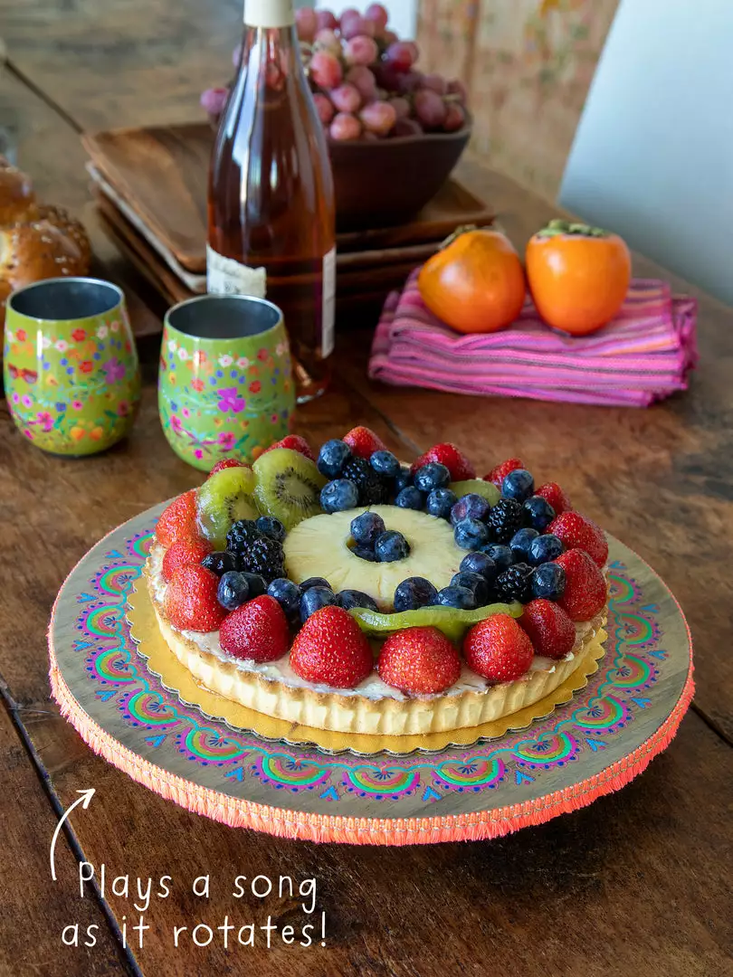 Natural Life Musical Cake Stand HOME & LIVING 8 Natural Life Musical Cake Stand HOME & LIVING