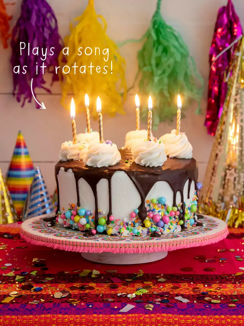 Natural Life Musical Cake Stand HOME & LIVING 7 Natural Life Musical Cake Stand HOME & LIVING