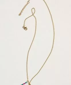 Natural Life Initial Charm Necklace Best Selling Gifts