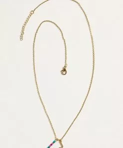 Natural Life Initial Charm Necklace Best Selling Gifts