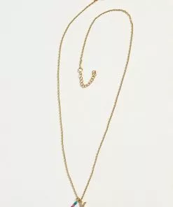 Natural Life Initial Charm Necklace Best Selling Gifts