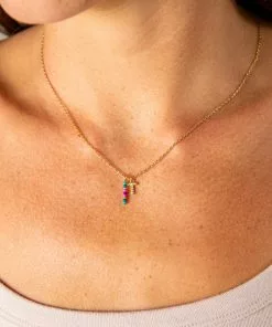 Natural Life Initial Charm Necklace Best Selling Gifts