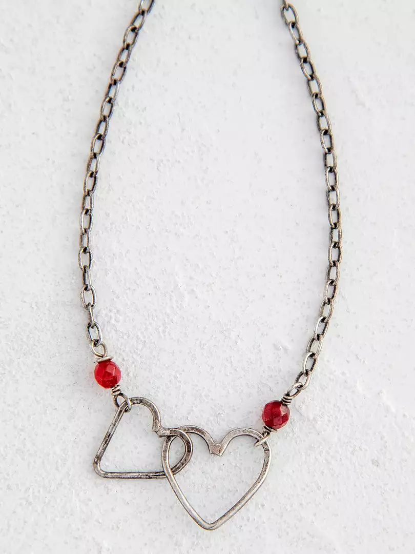 Natural Life ACCESSORIES Metal Heart Necklace 4 Natural Life ACCESSORIES Metal Heart Necklace