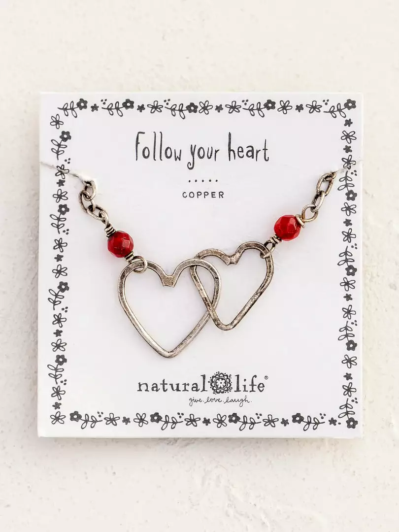 Natural Life ACCESSORIES Metal Heart Necklace 6 Natural Life ACCESSORIES Metal Heart Necklace