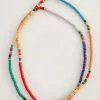 Natural Life Wooden Beaded Necklace