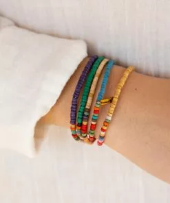 Natural Life Wooden Beaded Necklace