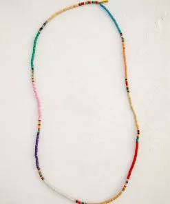 Natural Life Wooden Beaded Necklace