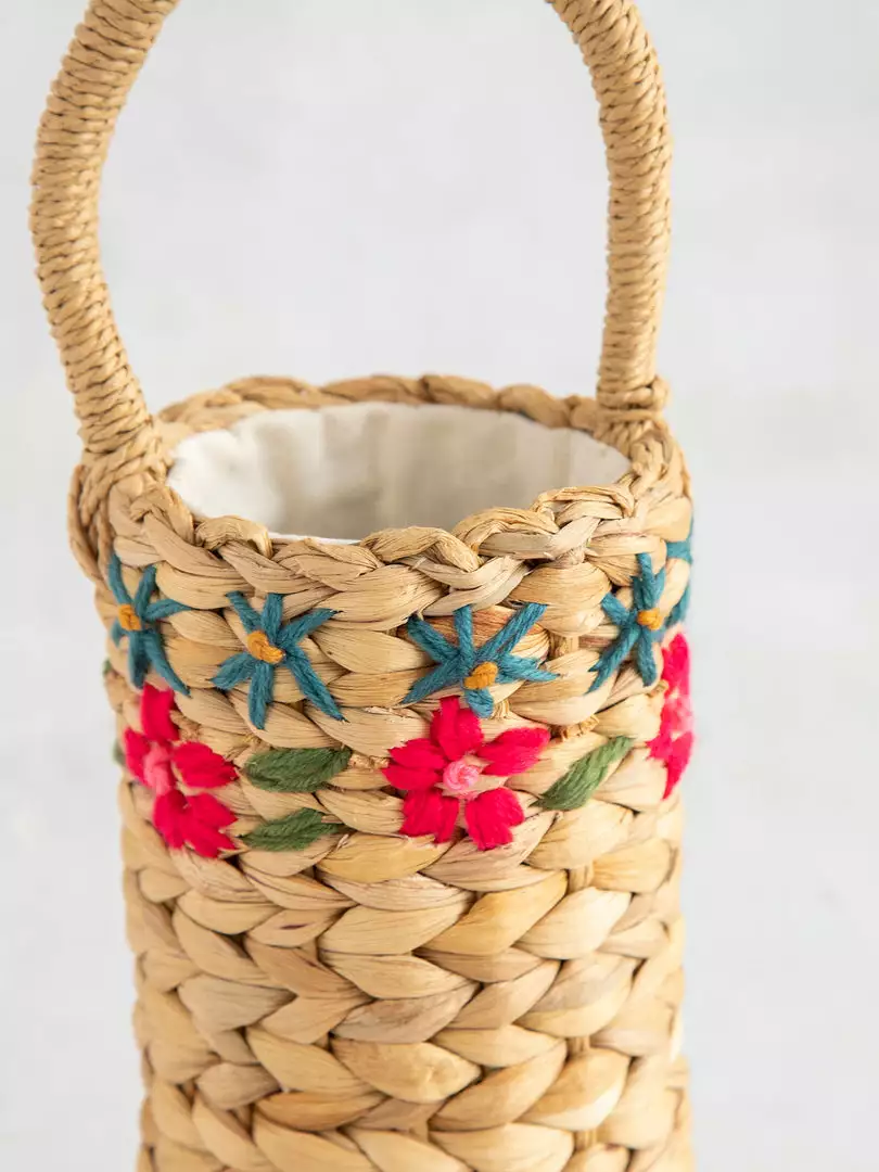 Natural Life HOME & LIVING Nantucket Wine Basket 5 Natural Life HOME & LIVING Nantucket Wine Basket