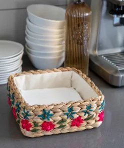 Natural Life SUMMER SHOP Nantucket Napkin Basket 9 Natural Life SUMMER SHOP Nantucket Napkin Basket