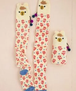 Natural Life Over-the-Knee Cozy Socks