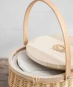 Natural Life Beach & Outdoors Picnic Basket Table