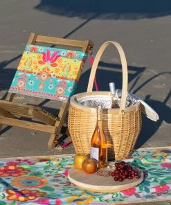 Natural Life Beach & Outdoors Picnic Basket Table