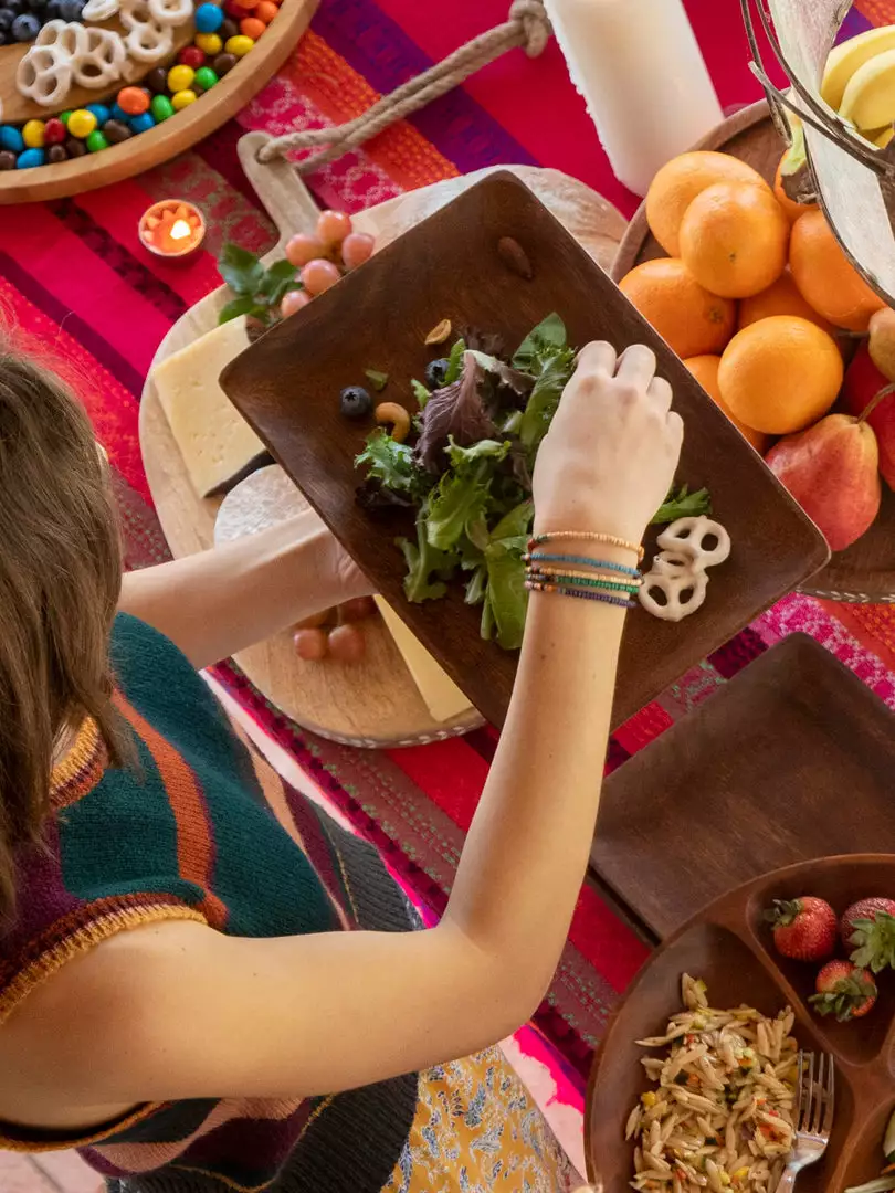 Natural Life Set Of 4 Wooden Plates 6 Natural Life Set Of 4 Wooden Plates