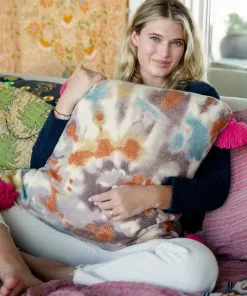Natural Life Tie-Dye Sweater Pillow