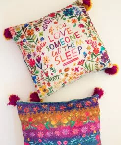 Natural Life Cozy Pillow Back To Campus