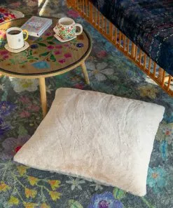 Natural Life Back To Campus XL Faux Fur Pillow