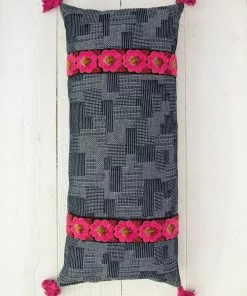 Natural Life Back To Campus Tesoro Embroidered Pillow