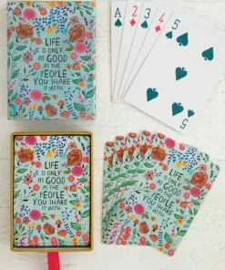 Natural Life Playing Cards Back To Campus