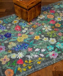 Natural Life Wildflower Chenille Rug
