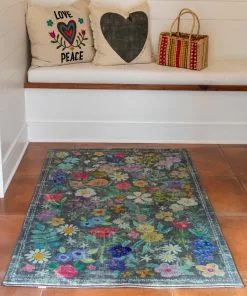 Natural Life Wildflower Chenille Rug