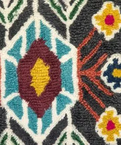 Natural Life NEW & TRENDING Charcoal Shaggy Wool Rug