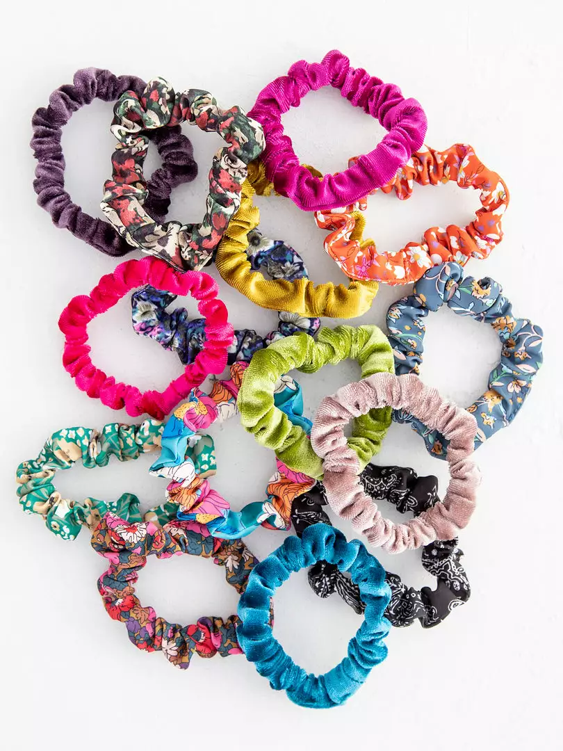 Natural Life Back To Campus Scrunchie Basket Set 4 Natural Life Back To Campus Scrunchie Basket Set