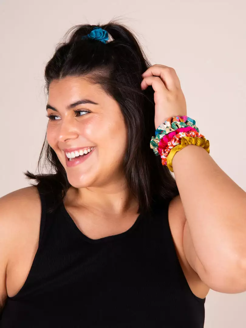 Natural Life Back To Campus Scrunchie Basket Set 6 Natural Life Back To Campus Scrunchie Basket Set