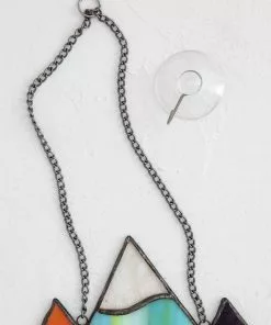 Natural Life Stained Glass Window Hanging