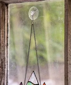 Natural Life Stained Glass Window Hanging