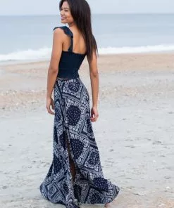 Natural Life Ginger Side Slit Maxi Skirt 24 Natural Life Ginger Side Slit Maxi Skirt