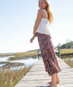 Natural Life Edie Midi Skirt CLOTHES