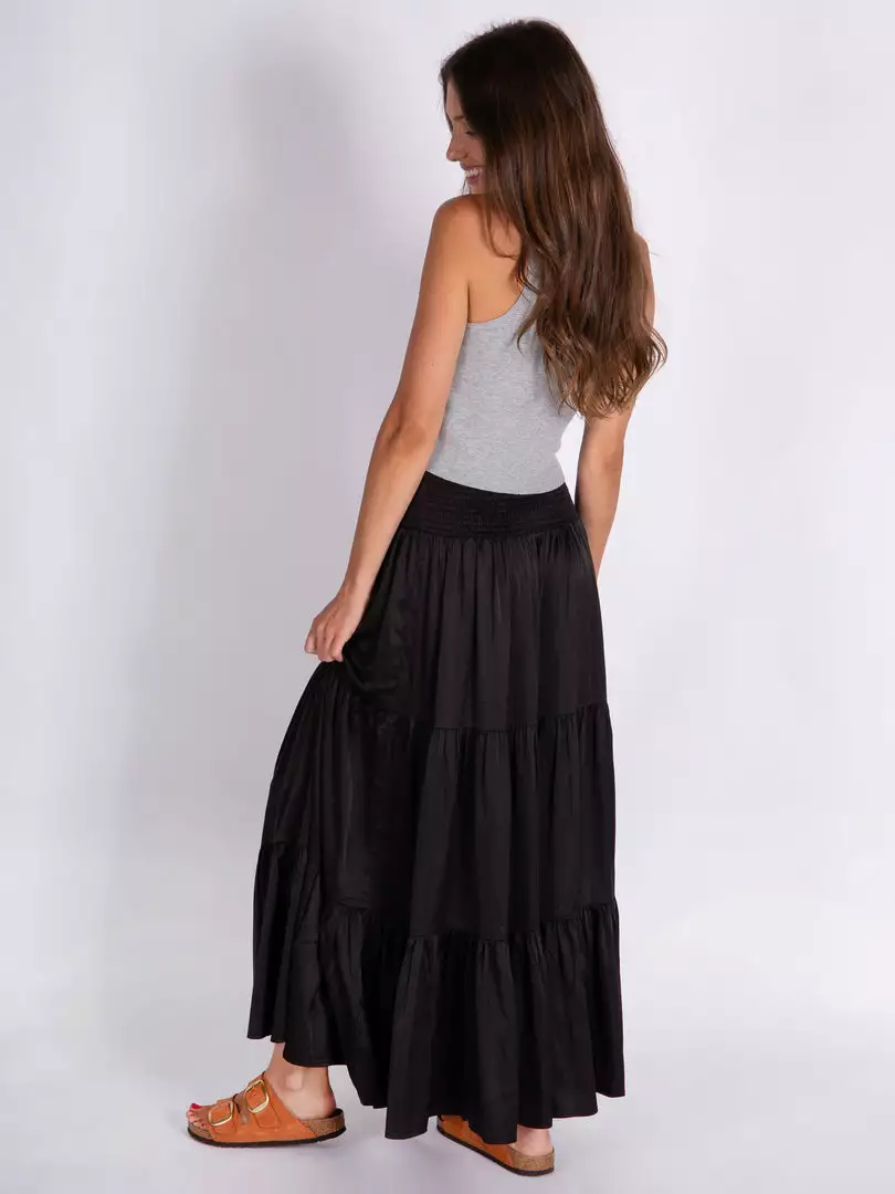 Natural Life NEW & TRENDING Satin Hanna Maxi Skirt 13 Natural Life NEW & TRENDING Satin Hanna Maxi Skirt