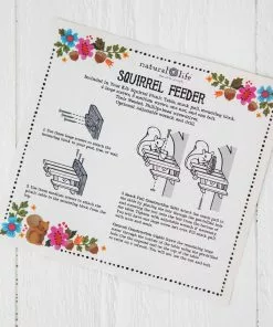 Natural Life Beach & Outdoors Squirrel Picnic Table Feeder