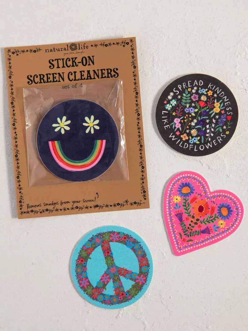 Natural Life Stick-On Screen Cleaner Set NEW & TRENDING 9 Natural Life Stick-On Screen Cleaner Set NEW & TRENDING