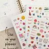 Natural Life Shaped Sticker Set Back To Campus