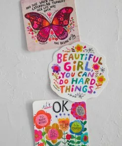 Natural Life NEW & TRENDING Set Of 3 Stickers