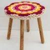 Natural Life Crochet Side Table 1 Natural Life Crochet Side Table