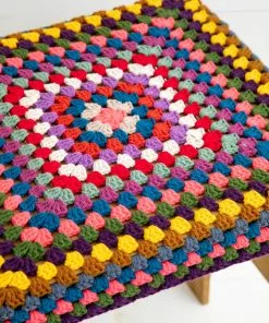 Natural Life Crochet Side Table Stool Back To Campus