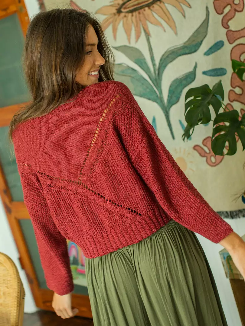 Natural Life Cable Knit Cardigan CLOTHES 20 Natural Life Cable Knit Cardigan CLOTHES