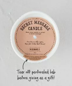Natural Life Secret Message Candle HOME & LIVING